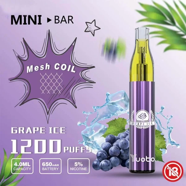 Yuoto minibar 1200 puffs disposa