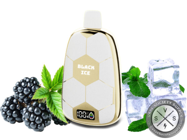 Ronaldinho 15k puffs disposable black ice